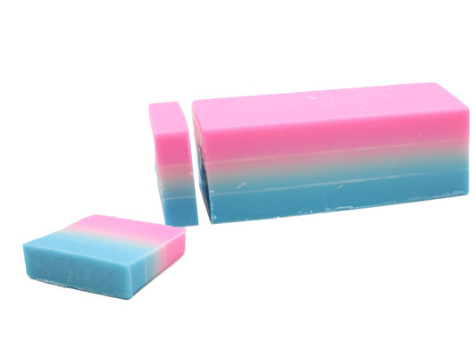 Talcum powder soap
