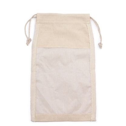 Lrg Bolsa de Algodón para ventana grande - 26x15cm