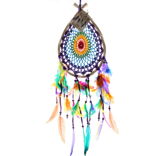 Bali Dreamcatchers - Med Multi Teardrop - Atrapasueños Bali, artesanal