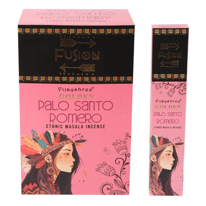 15g Palo Santo de Oro y Romero - Varillas de Incienso de Palo Santo