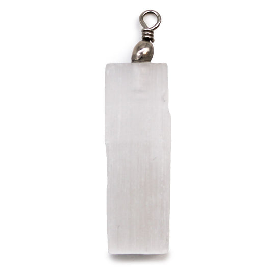 Natural Selenite Pendant