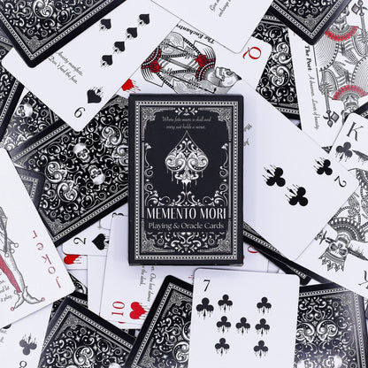 Memento Mori Cartas de juego y de oráculo góticas - Revenda de Cartas de Jogo & Oráculo Para a Sua Loja