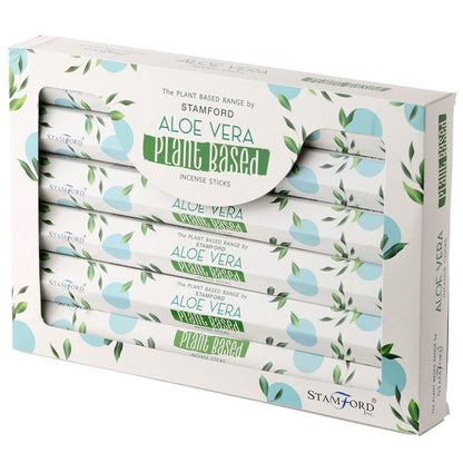 Varitas de Incienso a Base de Plantas - Aloe Vera - Varitas de incienso Premium Stamford a base de plantas