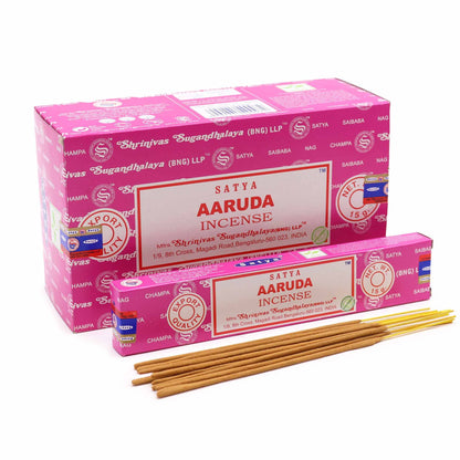 Varillas de Incienso Satya 15gm - Aaruda