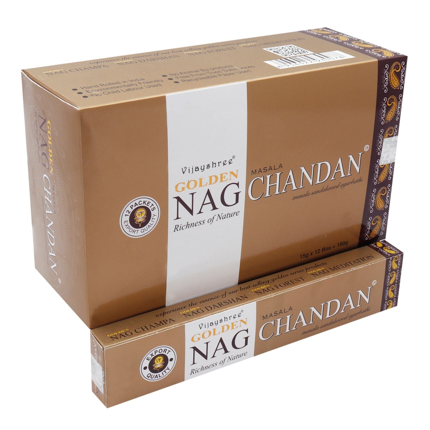 15g Incienso Dorado Nag - Chandan - Incienso Golden