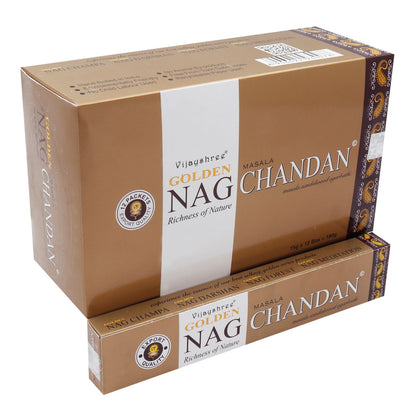 15g Incienso Dorado Nag - Chandan - Incienso Golden