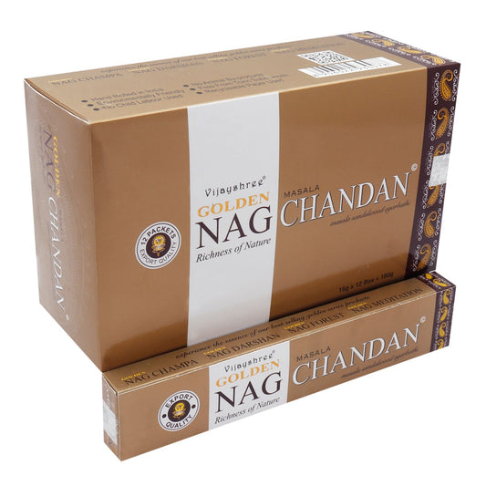 15g Incienso Dorado Nag - Chandan - Incienso Golden