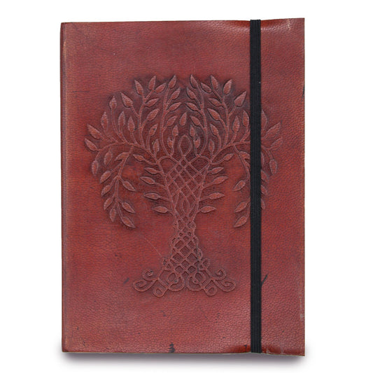 Petit carnet avec élastique - Arbre de vie