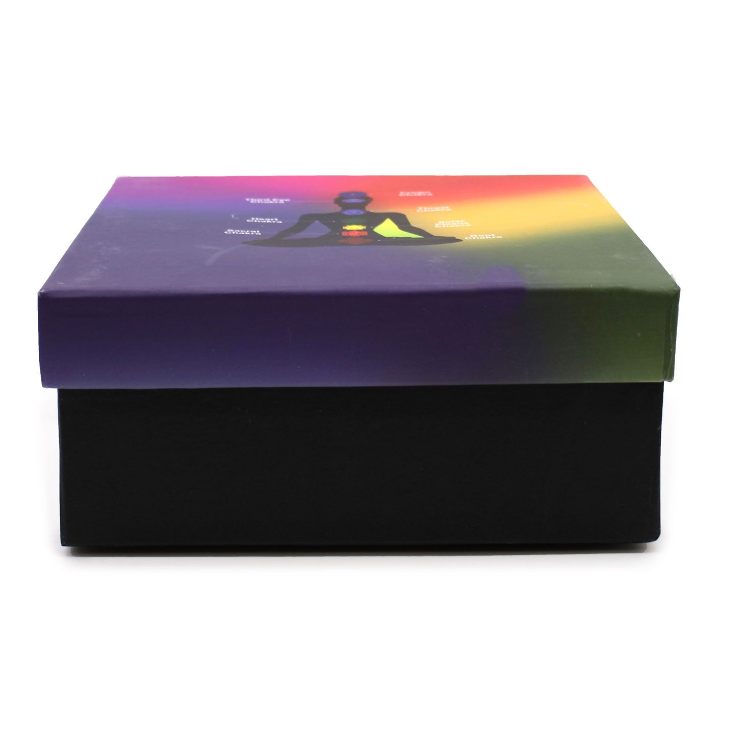 Juego de Cuencos Tibetano Lrg - Yin & Yang - Blanco/Morado 14cm