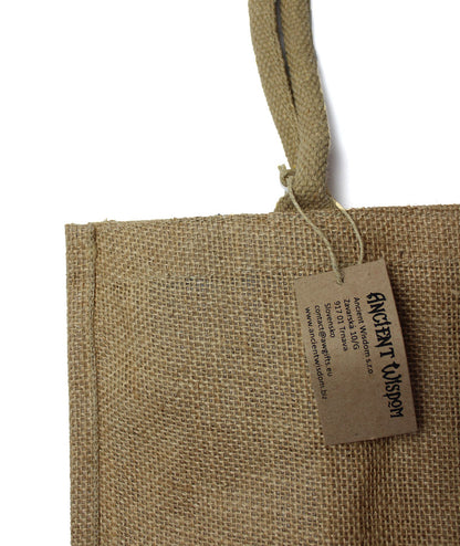 Bolsa de Yute Grande - Porta Botellas