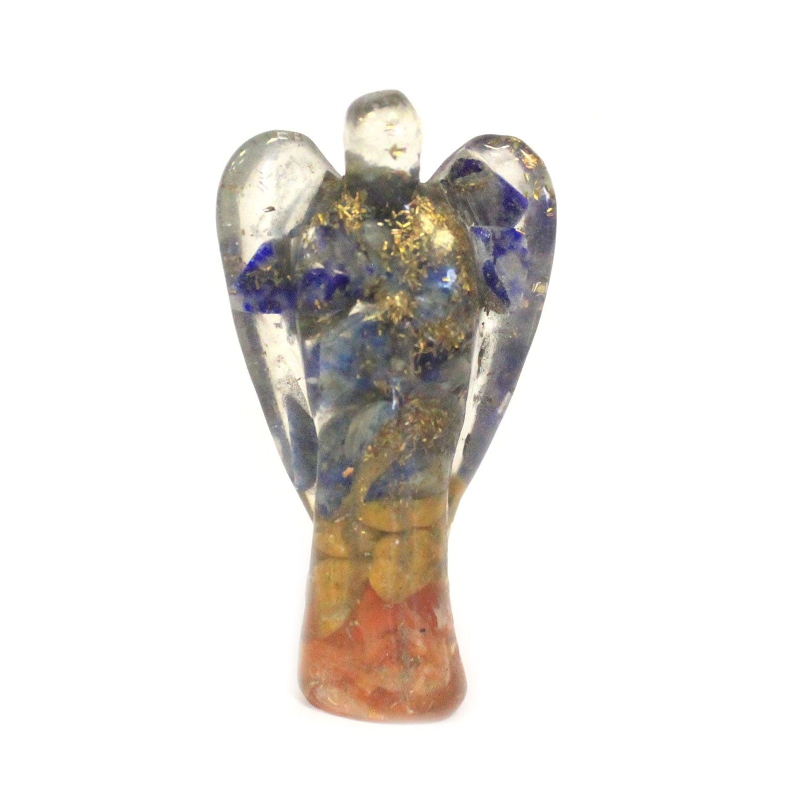 Orgonite Angel 50mm - Gemchips & Copper - Objetos y pirámides de orgonita