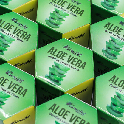 Pack de 10 Incienso Masala Backflow - Aloe Vera