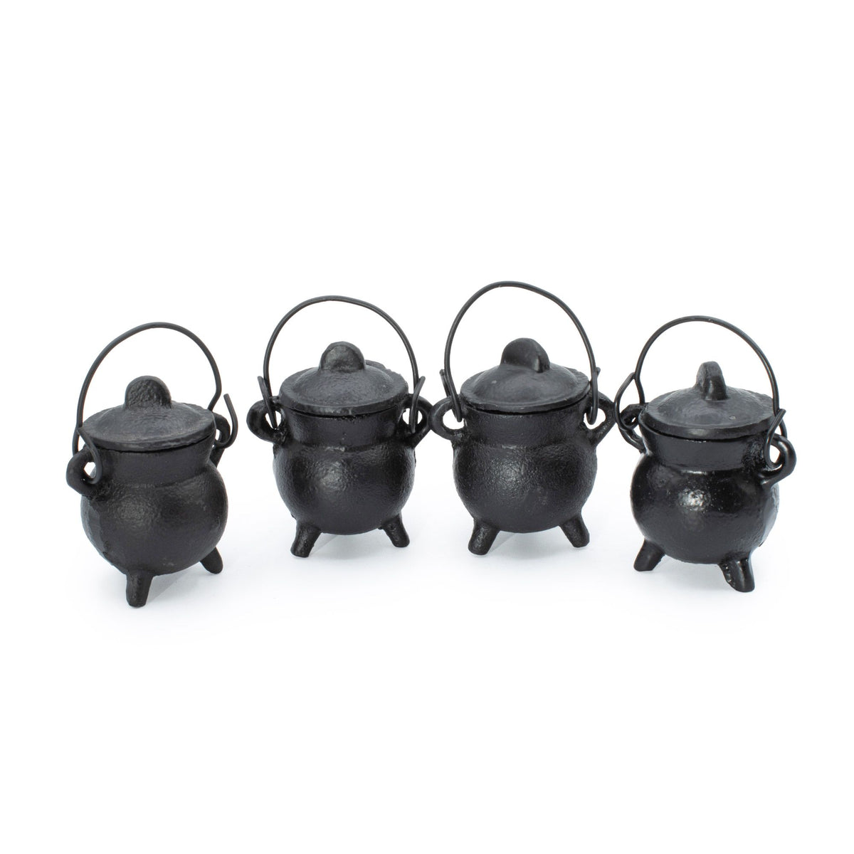 Calderos de hierro fundido extra pequeños 5x7 cm - Cuencos y calderos rituales