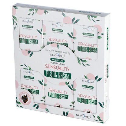 Conos de Incienso de Reflujo a Base de Plantas - Sensualidad - Conos de Incienso de Reflujo Stamford Premium a base de Planta
