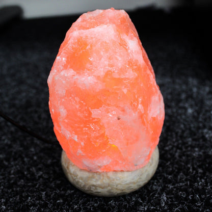Lámpara de Sal del Himalaya · USB · 11,5 cm