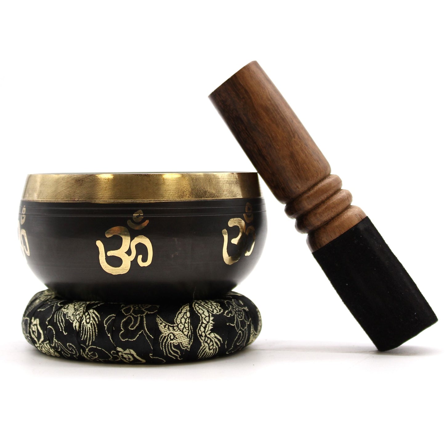 Juego de cuencos tibetanos Yoga Om - Set de Regalo Tibetano, artesanal