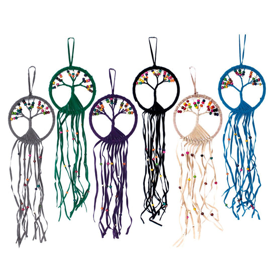 Tree of Life Dream Catcher - 12cm (assorted)