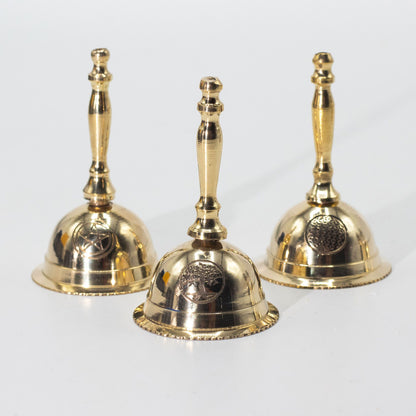 Pequeña campana de latón para altar - Penta Moon