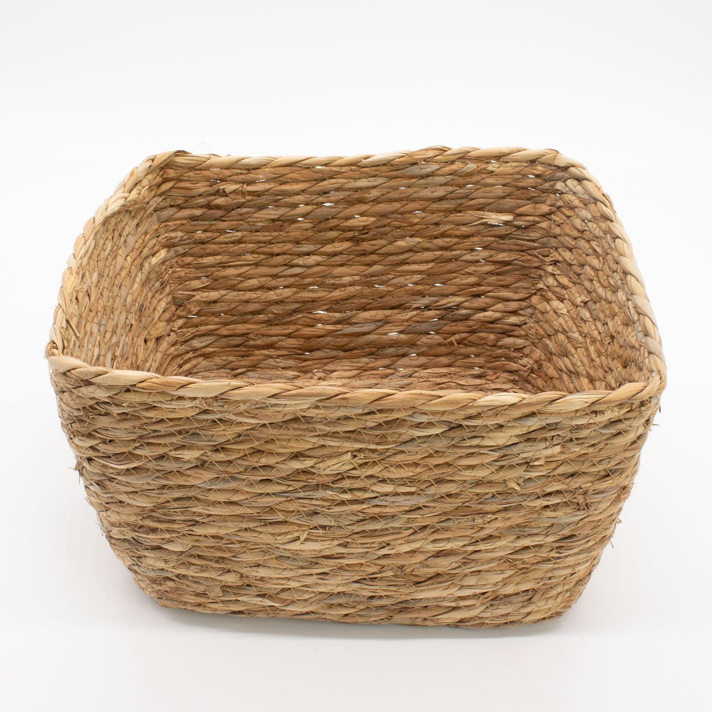 Cestas cuadradas de hierba marina - Natural - Juego de 3