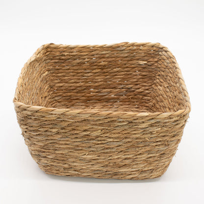 Cestas cuadradas de hierba marina - Natural - Juego de 3