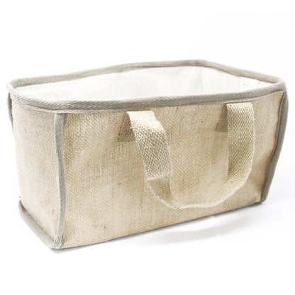 Cesta grande de yute - 33x18x20cm - Natutal