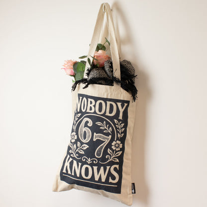 Nomad Sari Iconic Toni Bolso Tote - Nobody Knows 67 - Natural 10oz