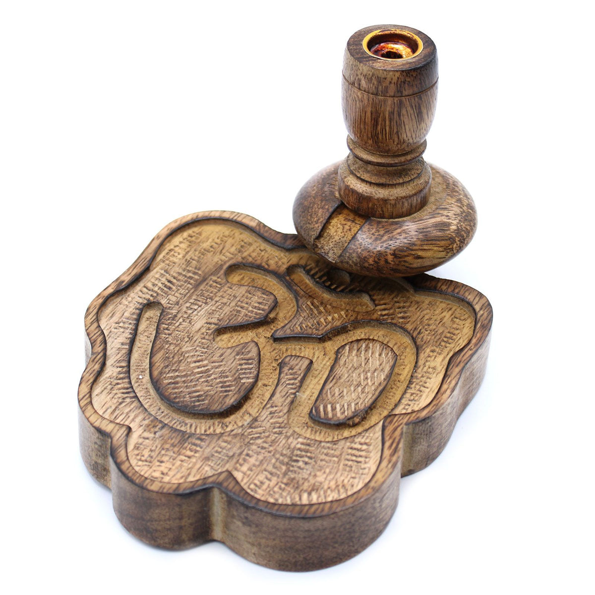 Sm Quemador Inverso Madera de Mango - Ohm - Quemador de Flujo Inverso de Madera de Mango