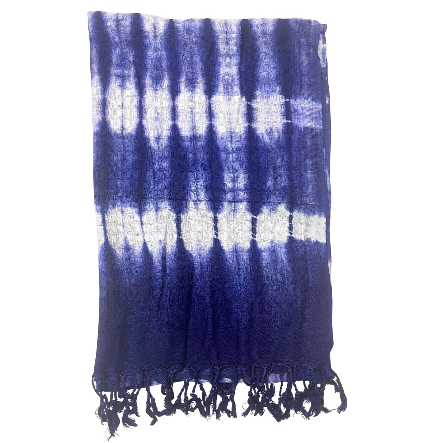 Boho Java Art Estola/Bufanda - Rayas índigo - 62x200cm - Boho Java Art Scarves