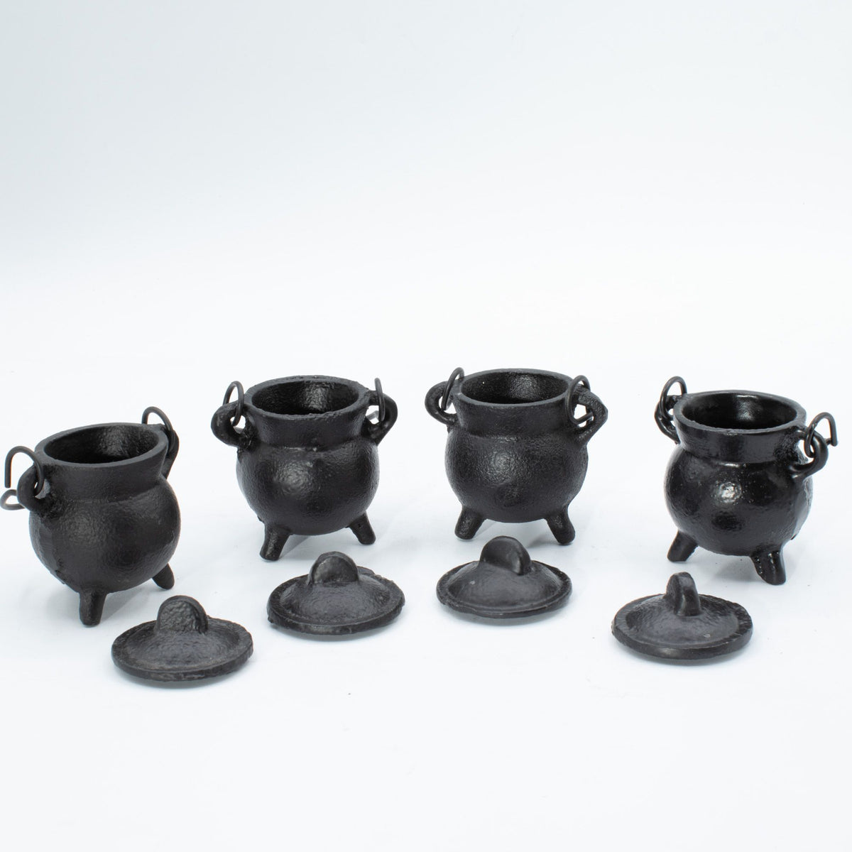 Calderos de hierro fundido extra pequeños 5x7 cm - Cuencos y calderos rituales