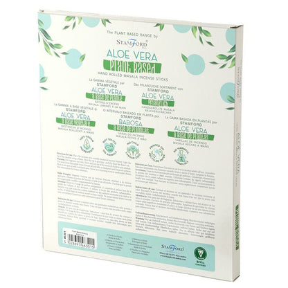 Cajas de Incienso Masala a base de Plantas - Aloe Vera