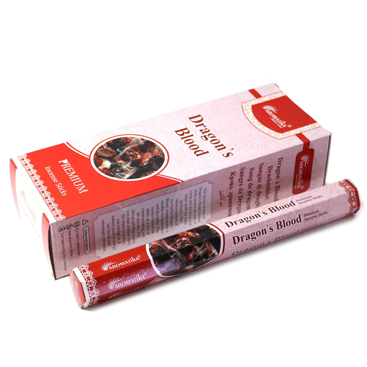 Incienso Hexagonal sin carbón Aromatika - Sangre de Dragón - Incienso Aromatika sin carbón, Ethically Sourced