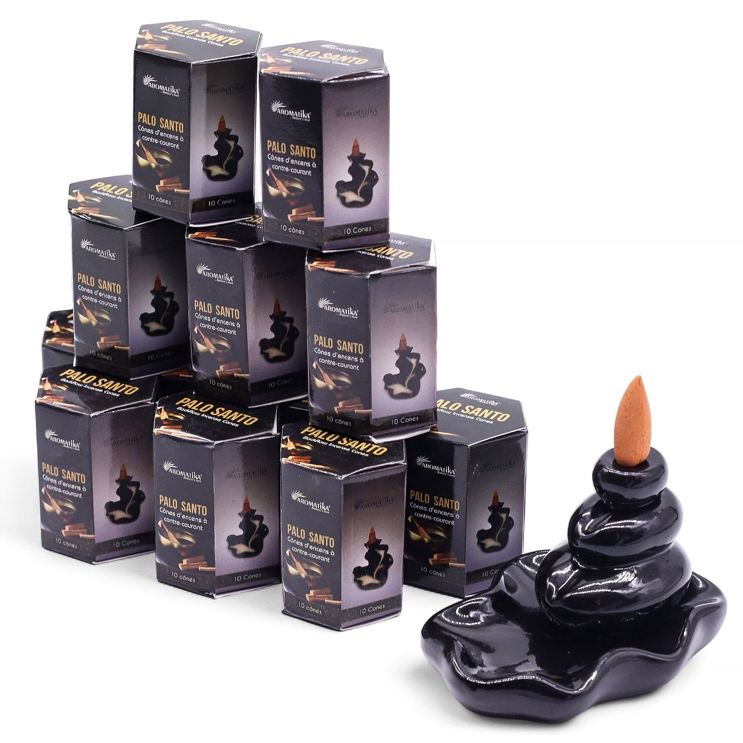 Pack de 10 Incienso Masala Backflow - Palo Santo