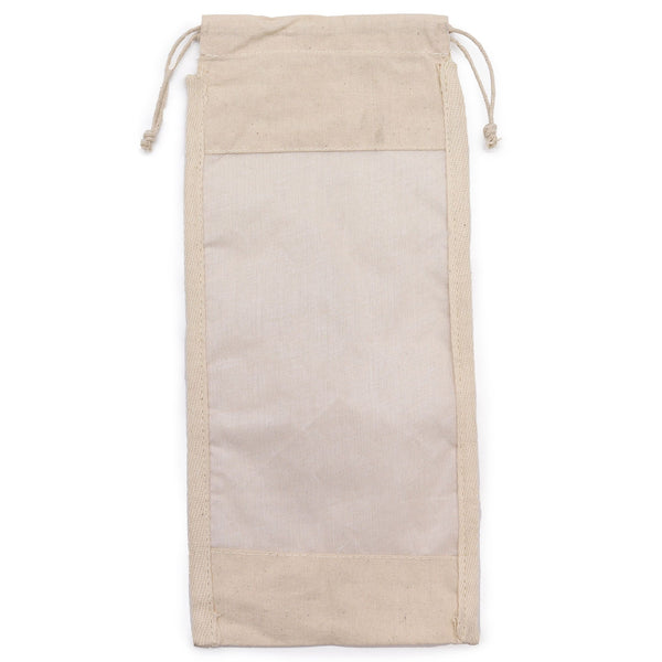 Sac en coton pour fenêtre plus longue - 35x15cm