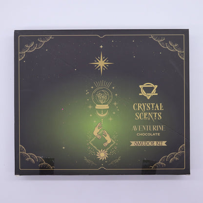Incienso de purificación con aventurina cristal - Chocolate