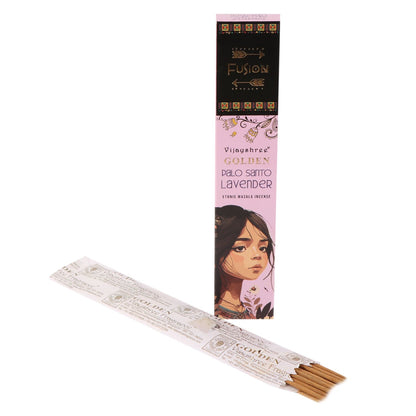 15g Palo Santo Dorado y Lavanda - Varillas de Incienso de Palo Santo