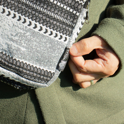 Bolsas de Jacquard Natural - Caravana Urbana - Bolso Cruzado