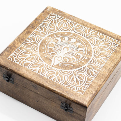 Caja de mangos extra grande - Diosa de las fases lunares