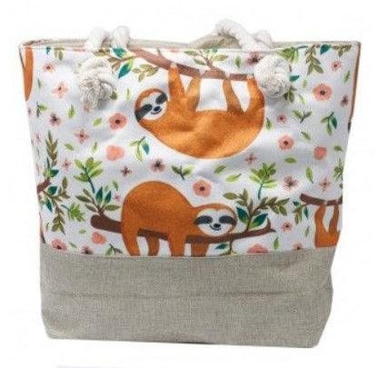 Bolso shopper con asa de cuerda - Perezosos