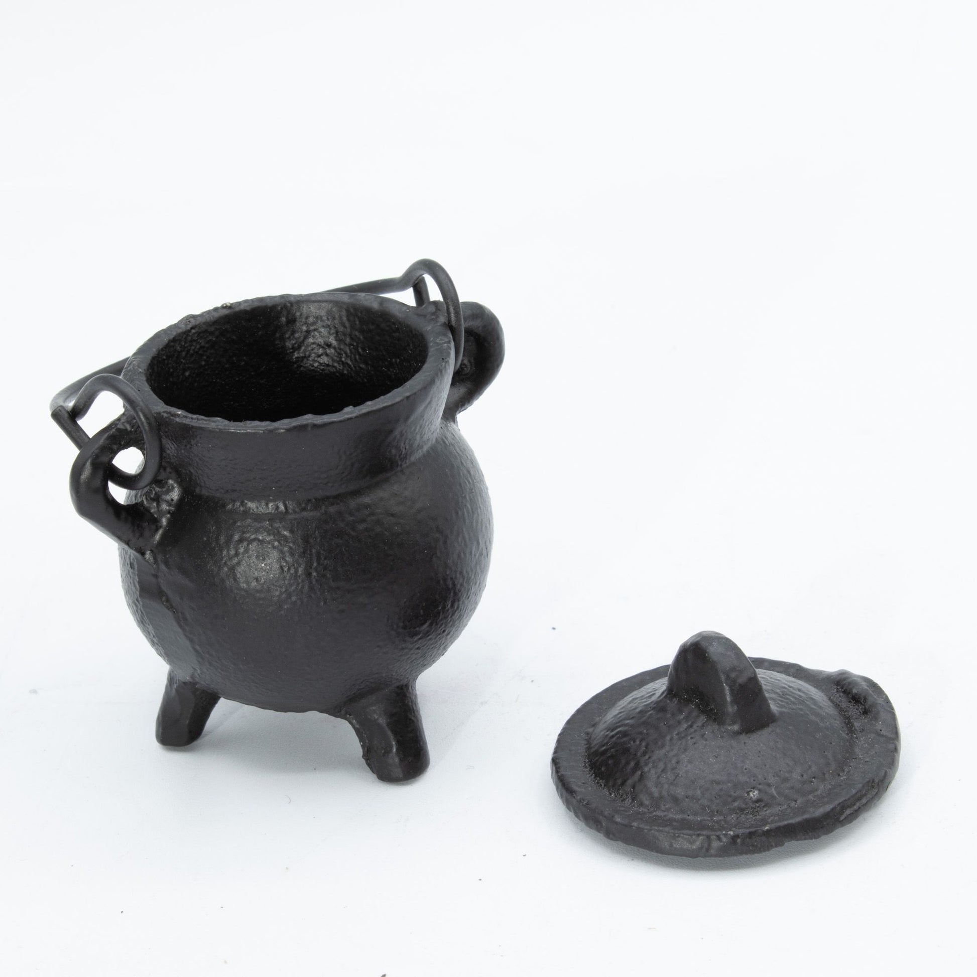 Calderos de hierro fundido extra pequeños 5x7 cm - Cuencos y calderos rituales