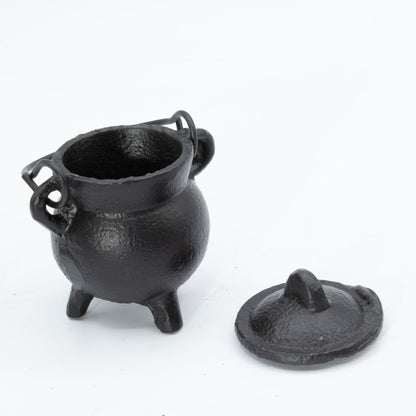 Calderos de hierro fundido extra pequeños 5x7 cm - Cuencos y calderos rituales