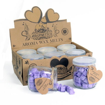 Pastillas de cera aromática - Lavanda y Romero - Pastillas de cera aromáticas