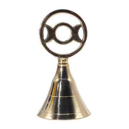 Campana de latón para altar - Tres lunas - Campanas de latón para altar, Artisan Product