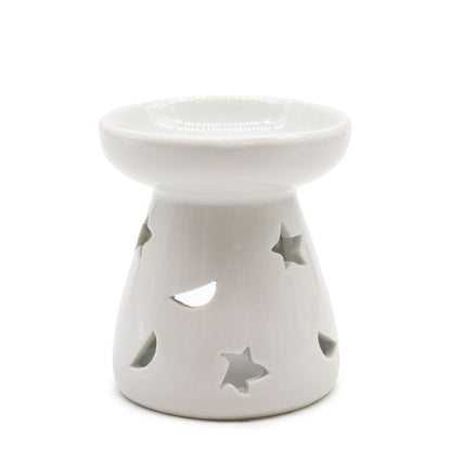 Quemador aceite SM - lunas y estrellas