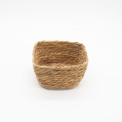 Cestas cuadradas de hierba marina - Natural - Juego de 3