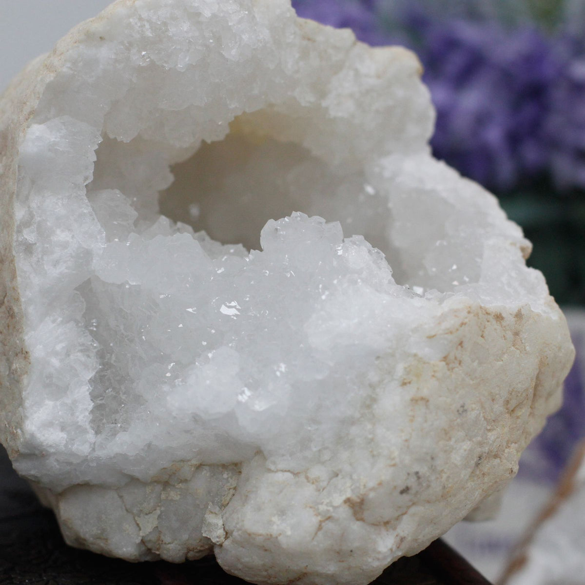 Geodas de Calcita - 15-18 cm - Piedras Geodes de Calcita