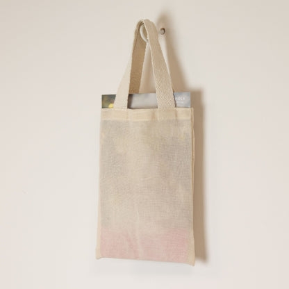 Nomad Sari Icónica Bolsa Tote de Regalo Mini - Sin impresión- (25x18cm) - Natural 4oz