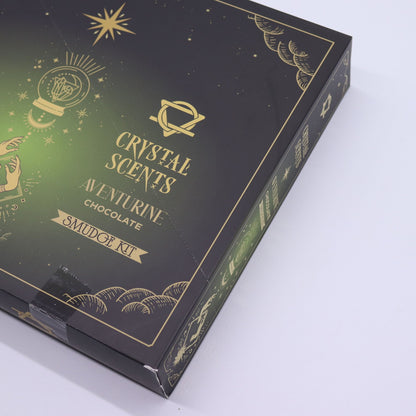 Incienso de purificación con aventurina cristal - Chocolate