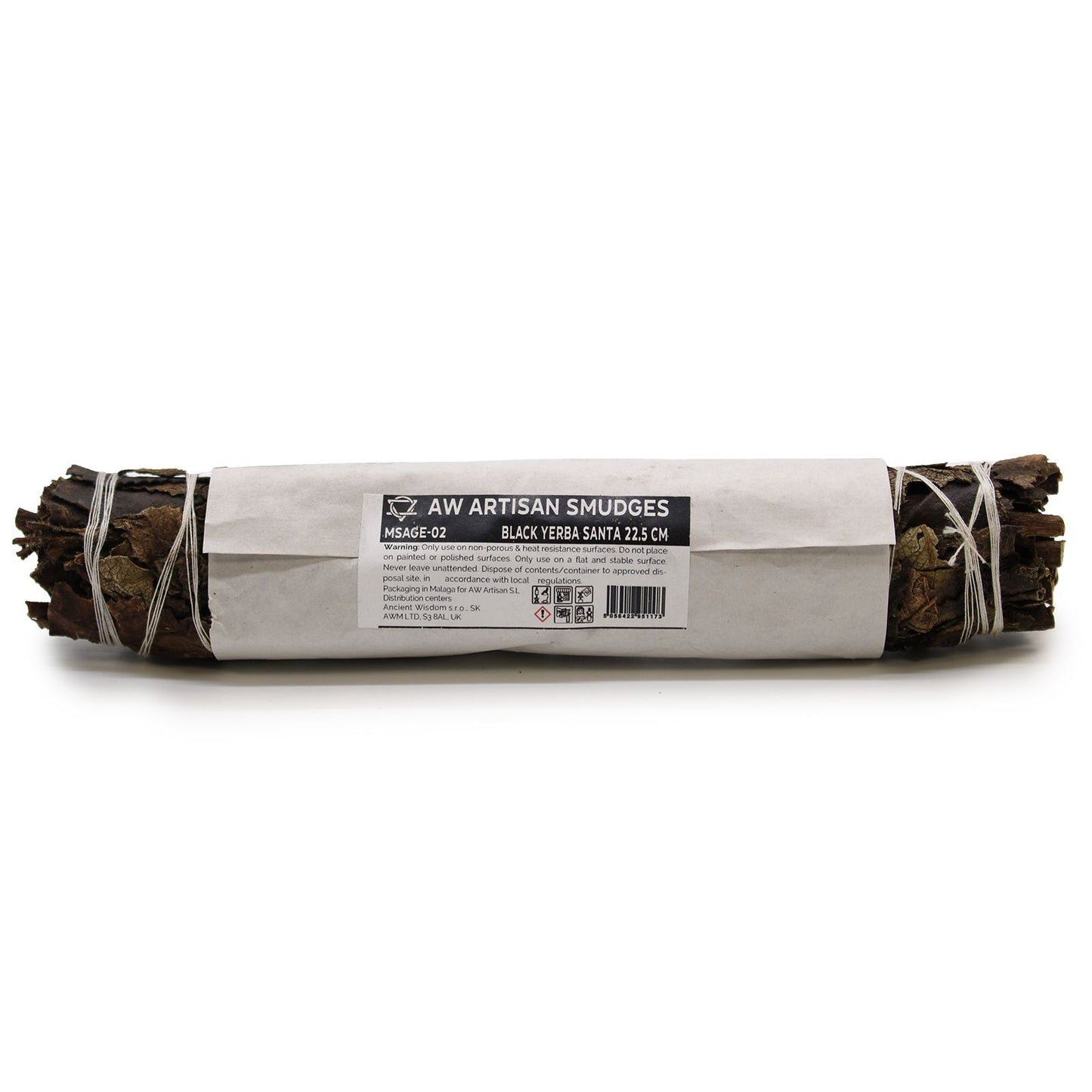 Atado de Hierba - Salvia Negra 22.5 cm - Atados de Smudge – Envuelto individualmente