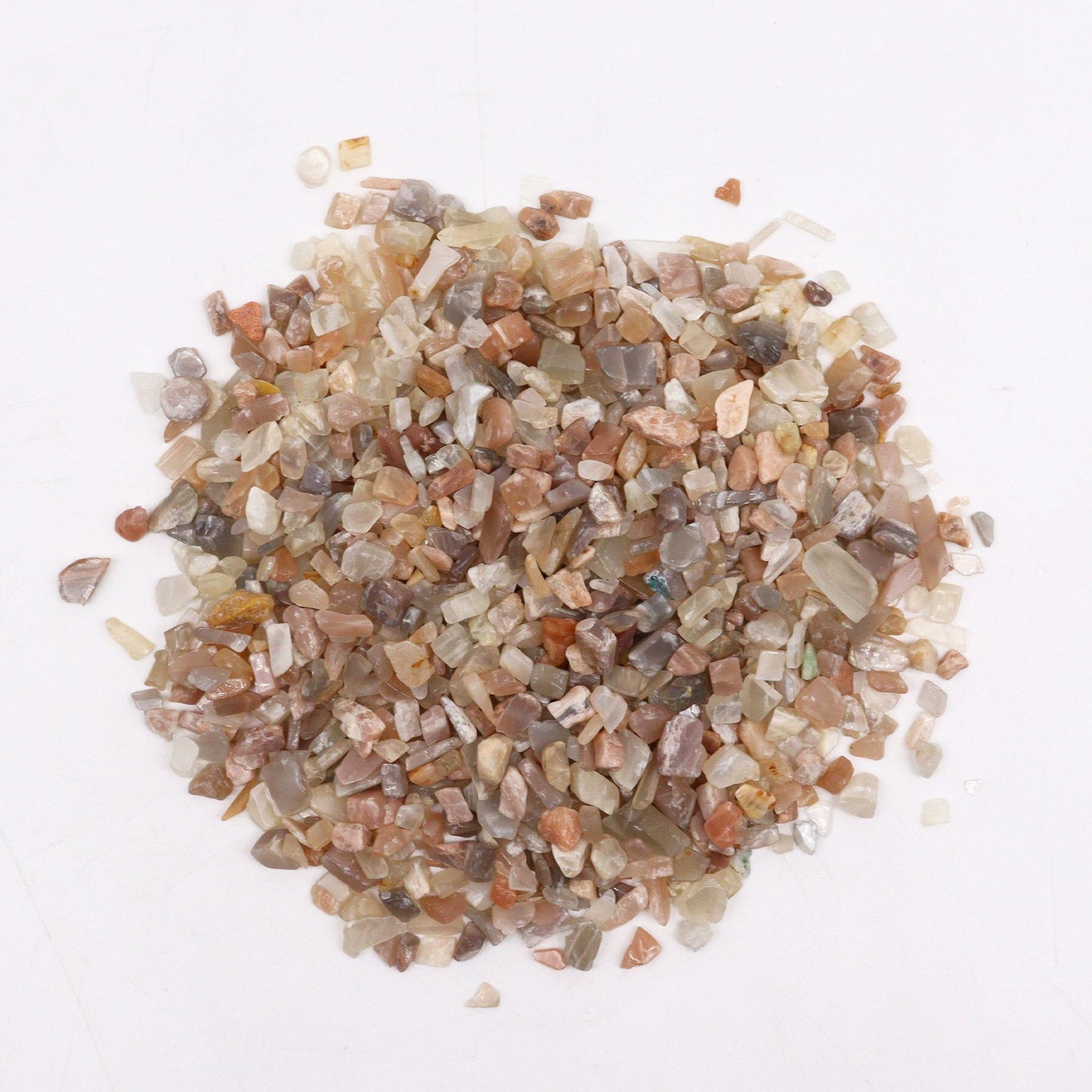 Moonstone Gemstone Chips Bulk - 1KG - Gemas mixtas
