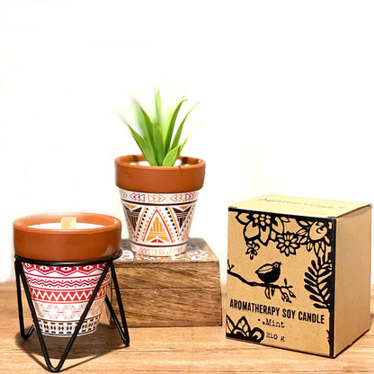 Agnes + Cat Velas del Jardín de Hierbas - Menta - Agnes + Cat Velas de aromaterapia